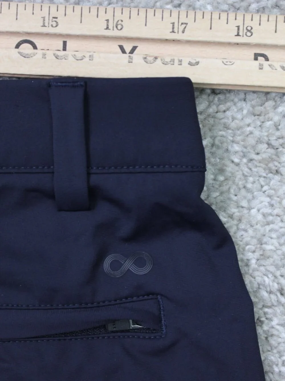 Infinity Linearflex Shorts Mens 34 Blue Performance 9